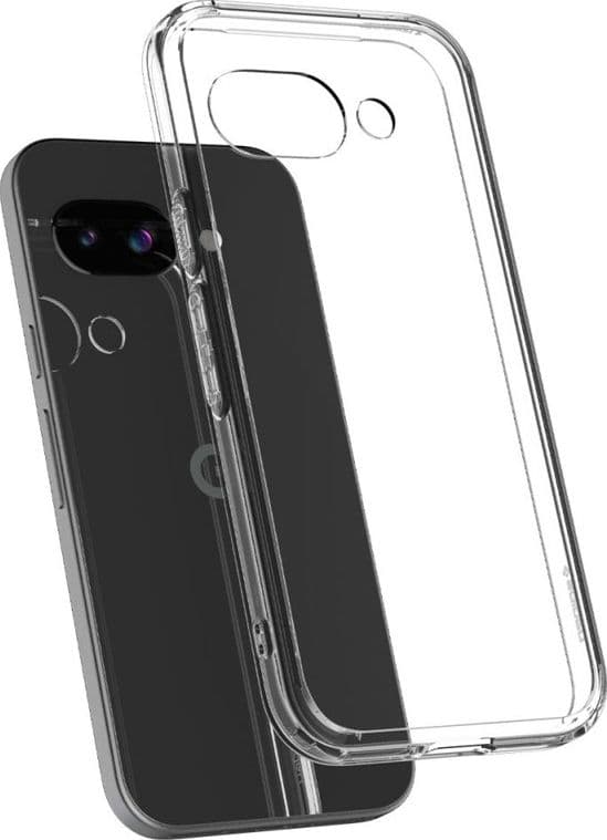 Spigen Ultra Hybrid - Case for Google Pixel 9a (Crystal Clear) - 6