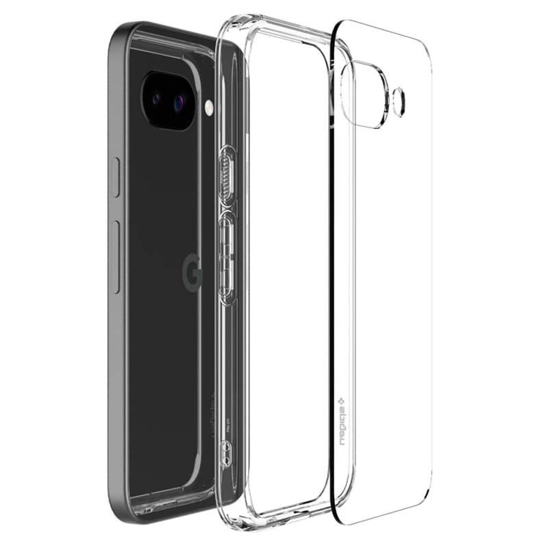 Spigen Ultra Hybrid - Case for Google Pixel 9a (Crystal Clear) - 8