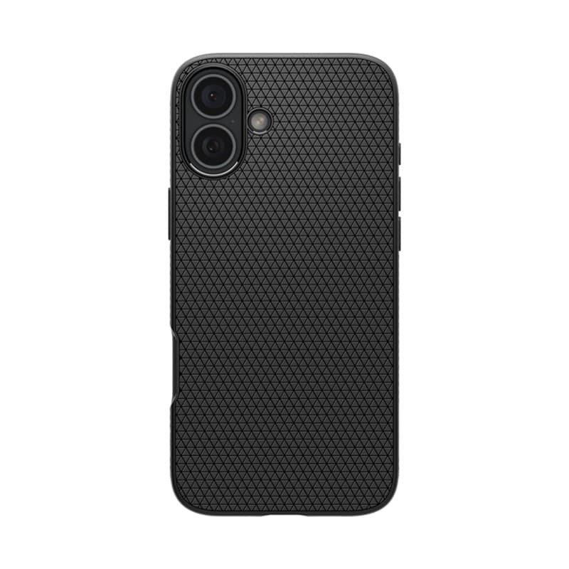 Spigen Liquid Air - Case for iPhone 16 (Matte Black) - 2