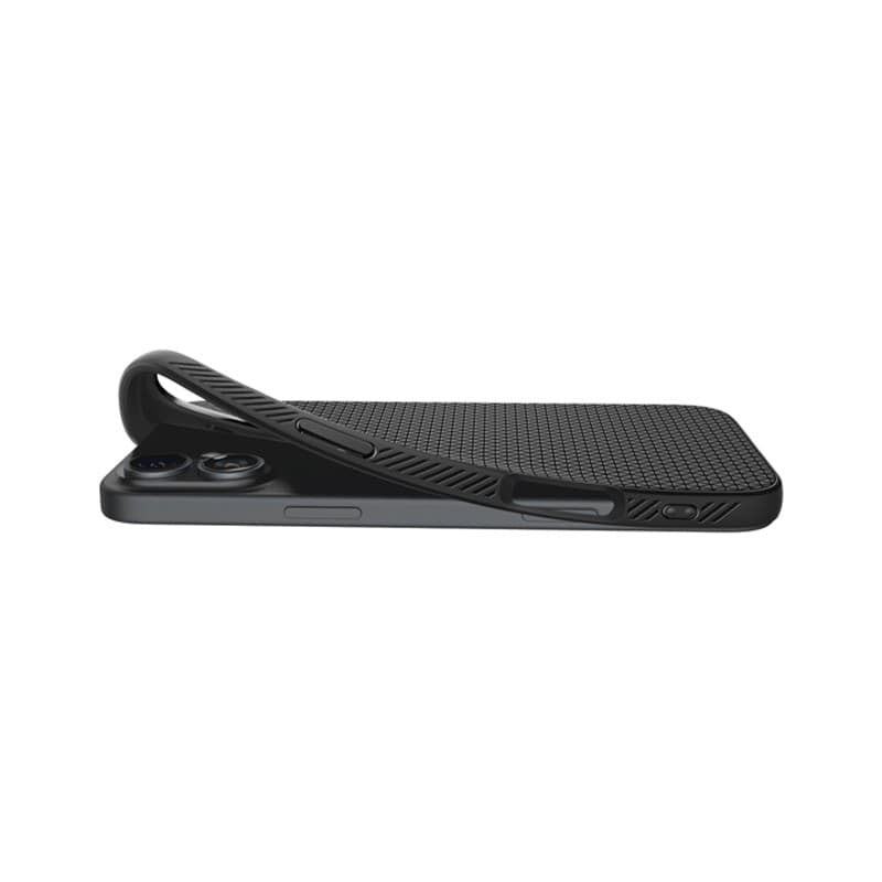 Spigen Liquid Air - Case for iPhone 16 (Matte Black) - 8