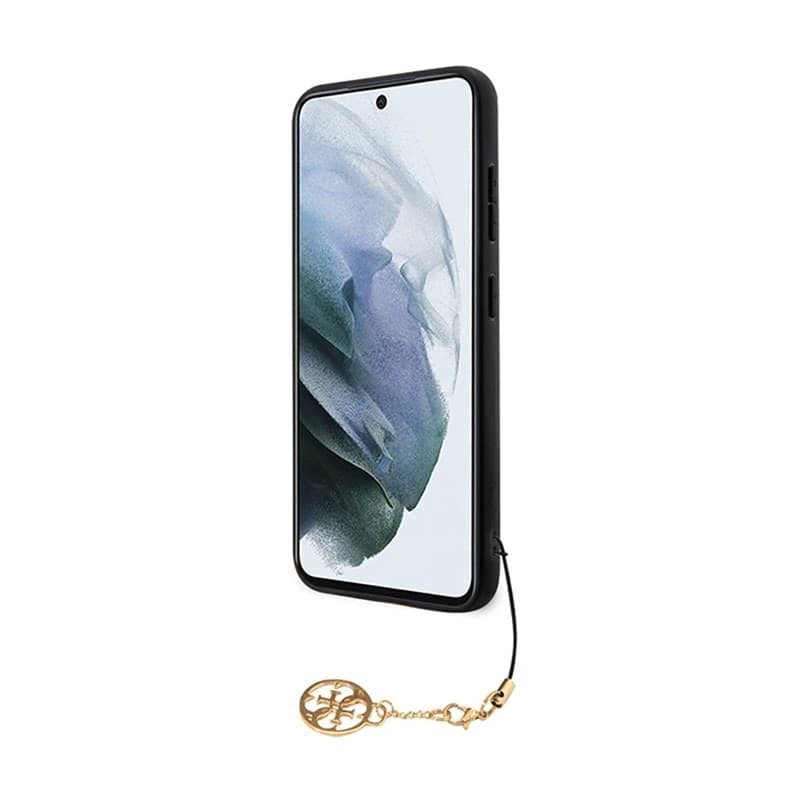 Guess 4G Charms Collection - Case Samsung Galaxy A35 5G (black) - 5