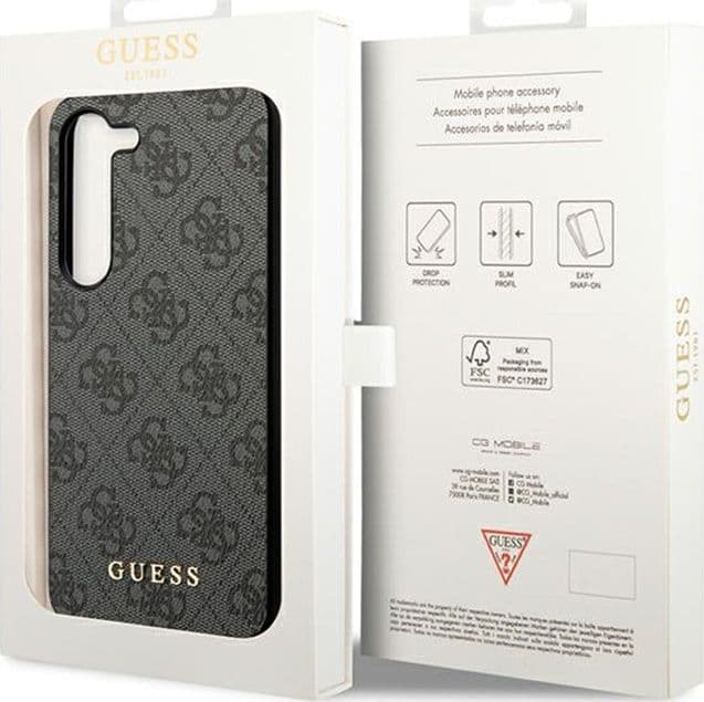 Guess 4G Charms Collection - Case Samsung Galaxy A35 5G (black) - 8