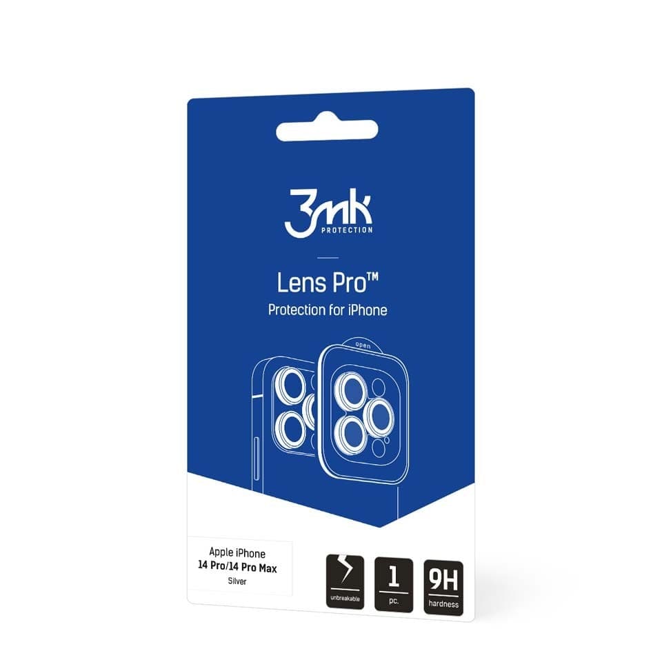 3mk Lens Protection Pro - Camera Lens Glass for iPhone 14 Pro / iPhone 14 Pro Max - 4