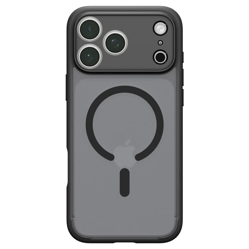 Spigen Ultra Hybrid Mag MagSafe - Custodia per iPhone 18 Pro Max / 17 Pro Max (Nero Ghiaccio) - 4