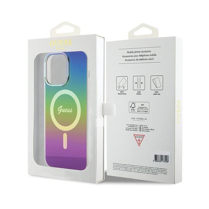 Guess IML Iridescent MagSafe - iPhone 15 Max Case (colour) - 8