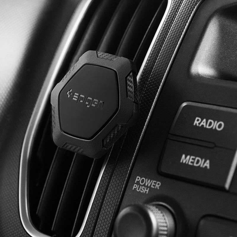 Spigen Magnetic Car Mount Holder QS11 - Car Holder (Black) - 3
