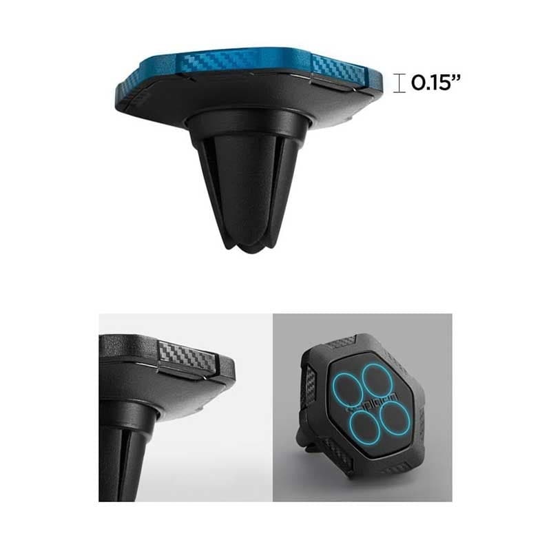 Spigen Magnetic Car Mount Holder QS11 - Car Holder (Black) - 8