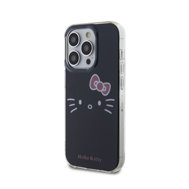Hello Kitty IML Kitty Face - iPhone 15 Pro Case (black) - 2