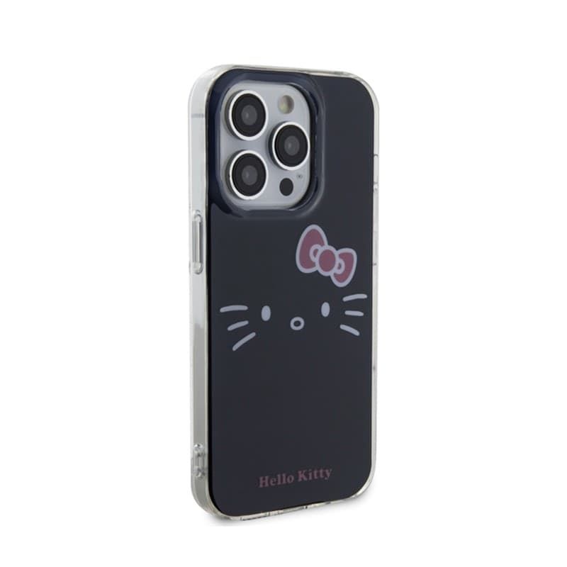 Hello Kitty IML Kitty Face - iPhone 15 Pro Case (black) - 4