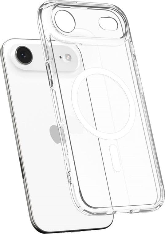 Spigen Ultra Hybrid Mag MagSafe - Case for iPhone Air (Clear/White) - 5