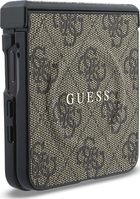 Guess 4G Classic MagSafe - Custodia per Samsung Galaxy Z Flip 8 (Marrone) - 7