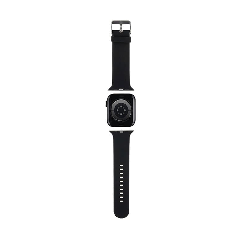 Karl Lagerfeld 3D Rubber Karl Head NFT - Strap for Apple Watch 38/40/41 mm (black) - 2