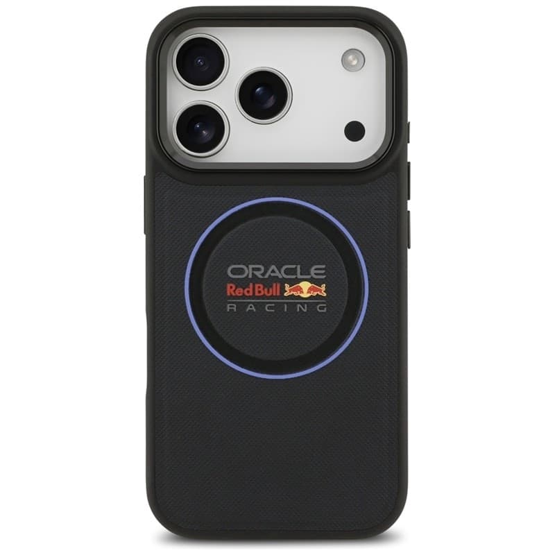 Red Bull Meshed Blue Ring e pulsanti in metallo MagSafe - Custodia per iPhone 17 Pro (blu navy) - 3