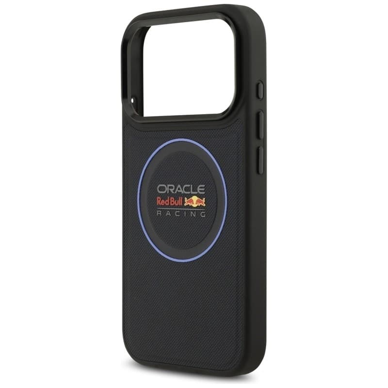 Red Bull Meshed Blue Ring e pulsanti in metallo MagSafe - Custodia per iPhone 17 Pro (blu navy) - 6