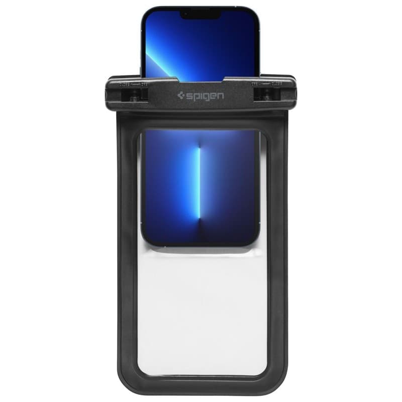 Spigen A601 Universal Waterproof Case - Case for smartphones up to 6.9" (Black) - 3