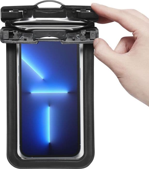 Spigen A601 Universal Waterproof Case - Case for smartphones up to 6.9" (Black) - 4