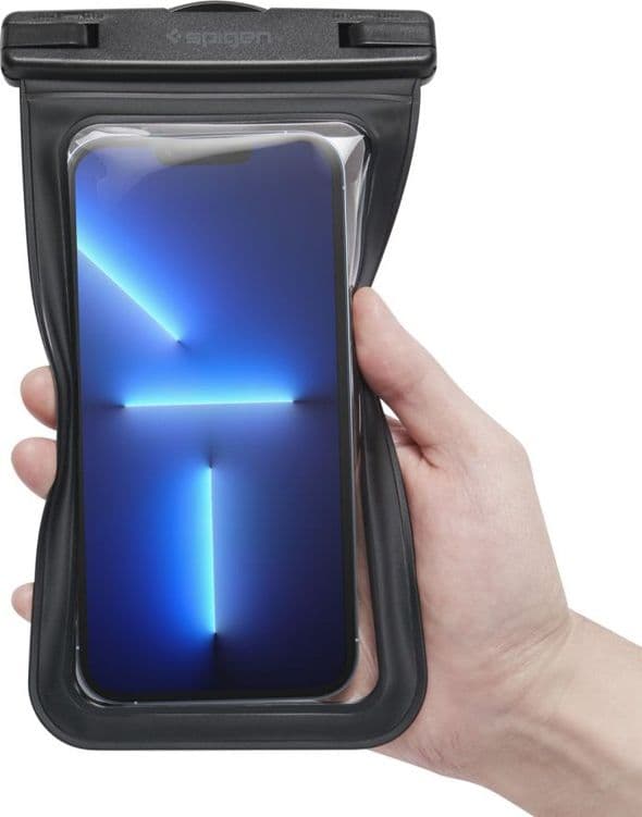 Spigen A601 Universal Waterproof Case - Case for smartphones up to 6.9" (Black) - 6