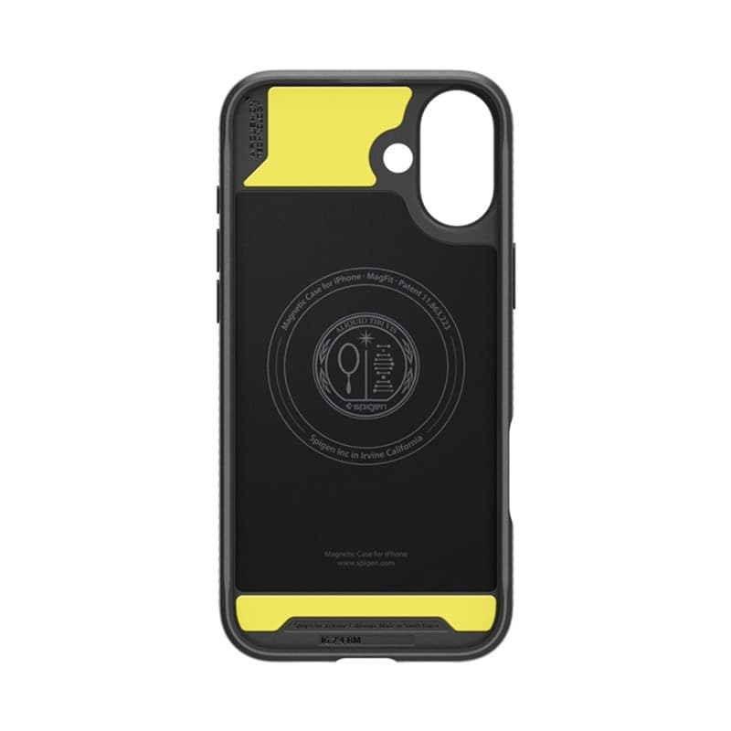 Spigen Rugged Armor Mag MagSafe - Case for iPhone 16 (Matte Black) - 4