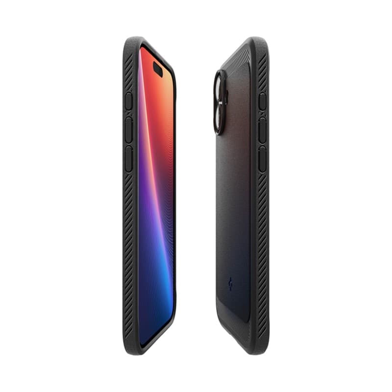 Spigen Rugged Armor Mag MagSafe - Case for iPhone 16 (Matte Black) - 6