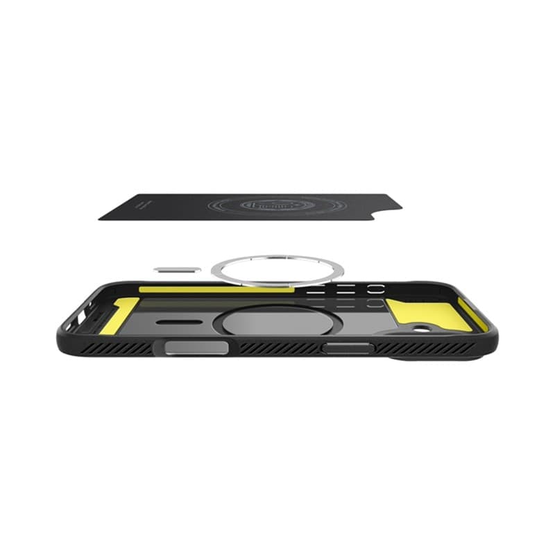 Spigen Rugged Armor Mag MagSafe - Case for iPhone 16 (Matte Black) - 7