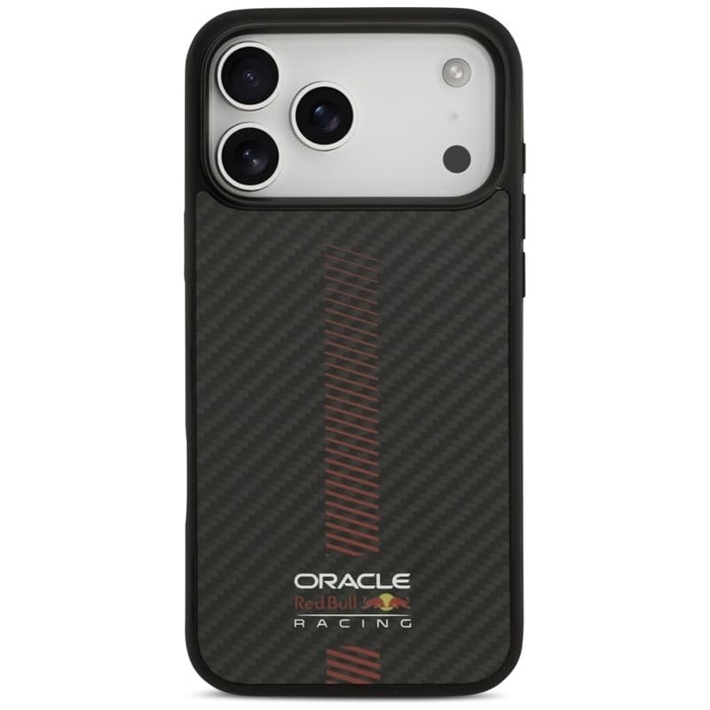 Custodia Red Bull Kevlar Powerbar MagSafe per iPhone 17 Pro Max (nera) - 3
