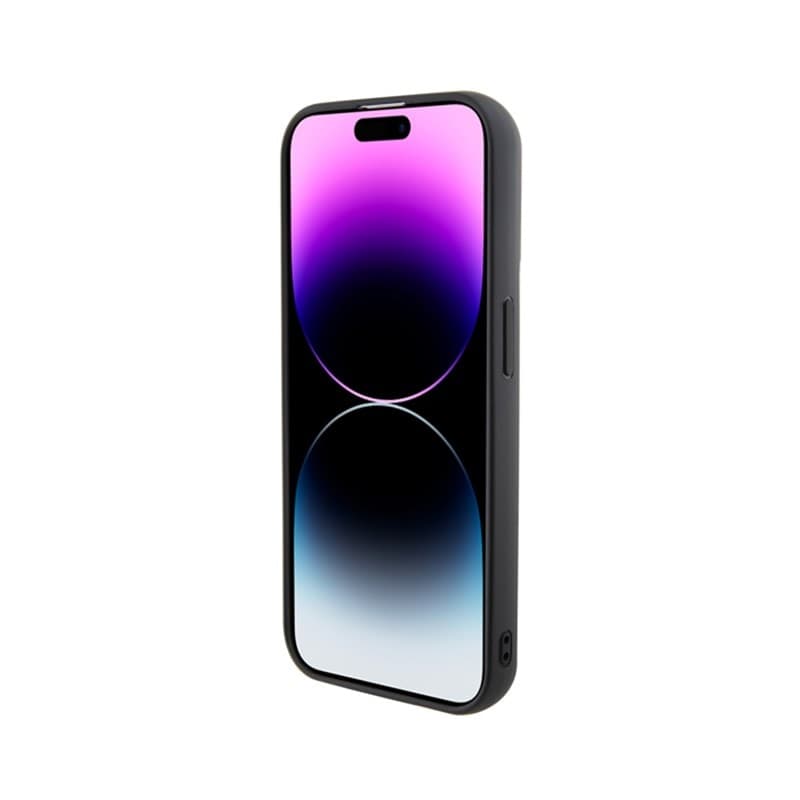 Karl Lagerfeld 3D Rubber Multi Logo - Case for iPhone 15 Pro (black) - 5