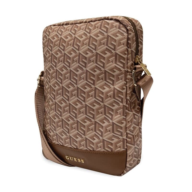 Guess GCube Stripe Tablet Bag - 10" Tablet bag (Brown) - 2