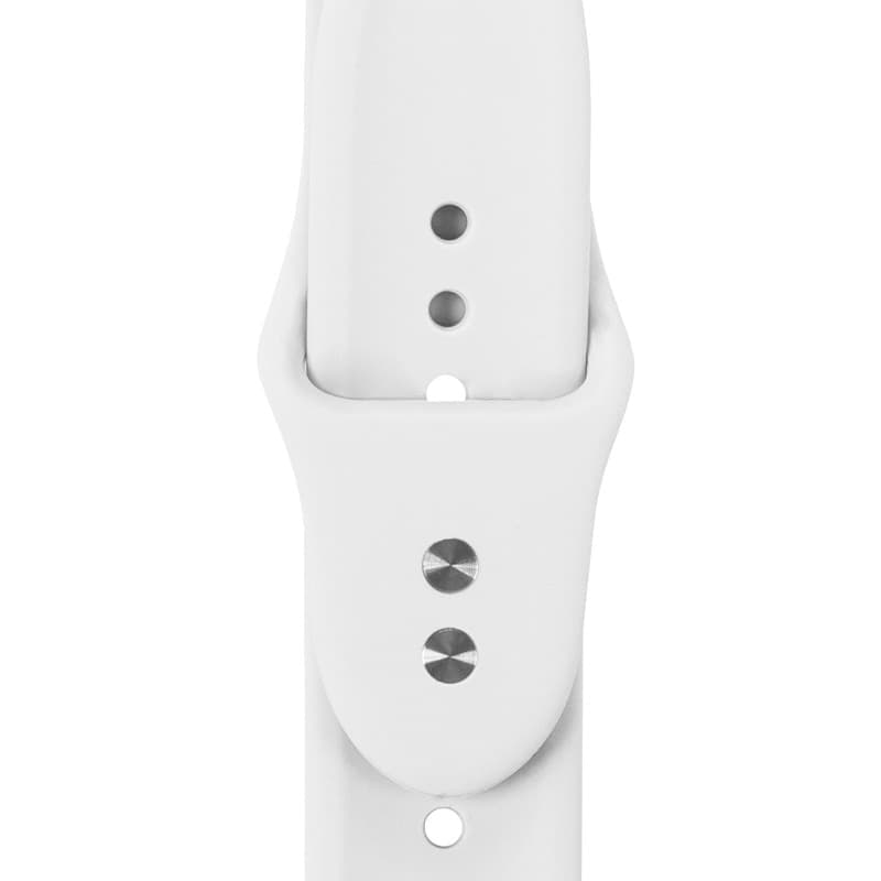 Crong Liquid - Cinturino per Apple Watch 38/40/41/42 mm (bianco) - 12