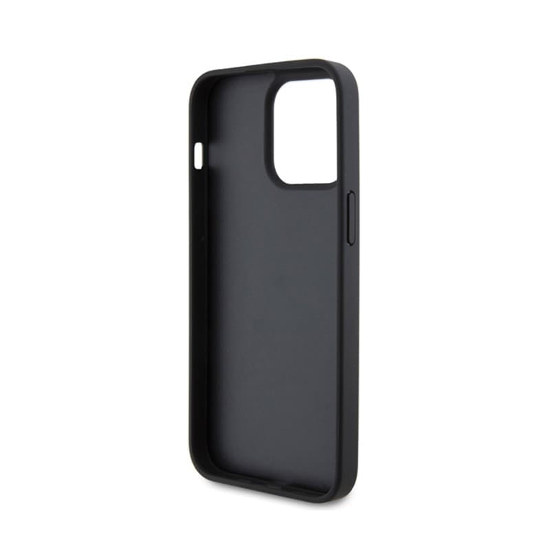 Ferrari Quilted Metal Logo - Case for iPhone 15 Pro Max (Black) - 7