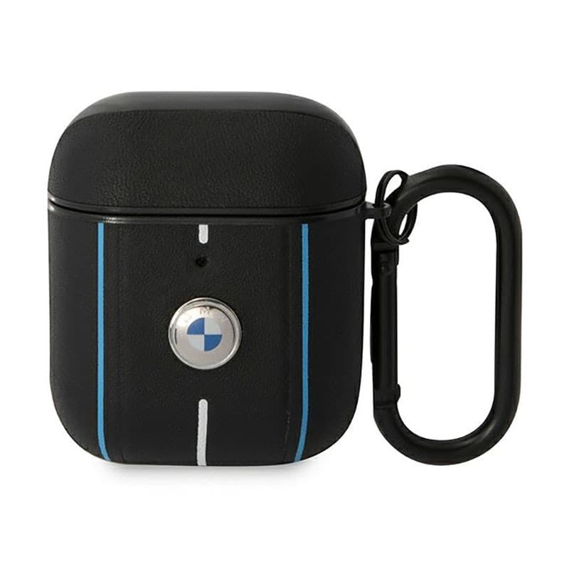 BMW Leather Color Lines - Case for Apple AirPods 1/2 gen (Black)