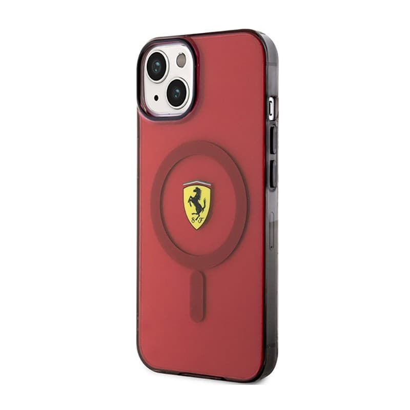 Ferrari Translucent MagSafe - Case for iPhone 14 (Red) - 2