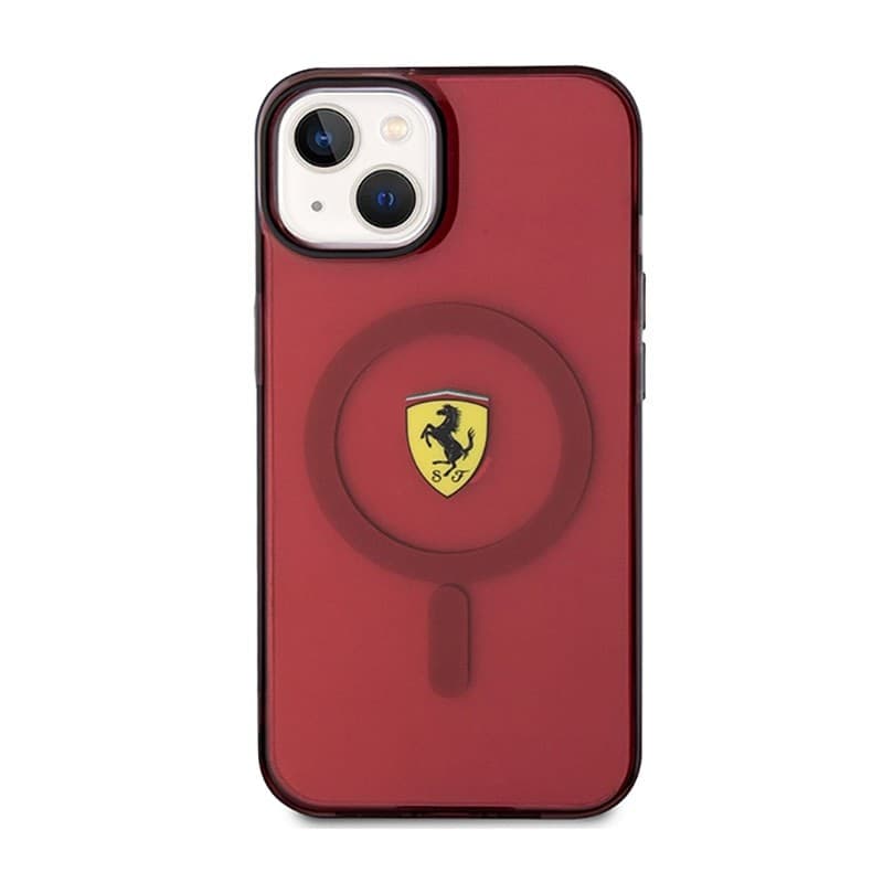 Ferrari Translucent MagSafe - Case for iPhone 14 (Red) - 3