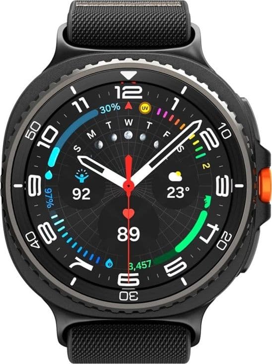 Spigen Fit Lite - Strap for Samsung Galaxy Watch 8 / 8 Classic 40 / 44 / 46 mm (Black) - 2