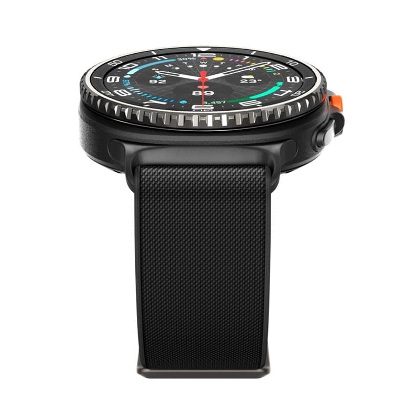 Spigen Fit Lite - Strap for Samsung Galaxy Watch 8 / 8 Classic 40 / 44 / 46 mm (Black) - 6