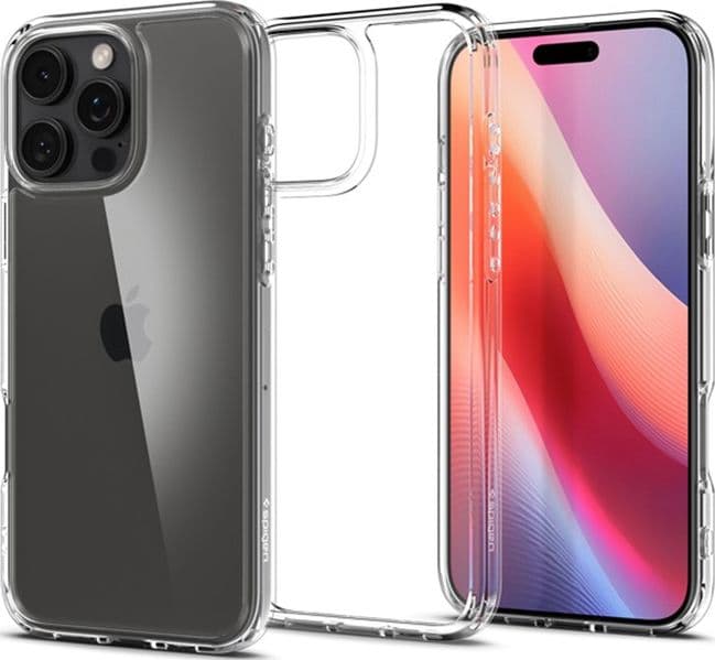 Spigen Ultra Hybrid - Case for iPhone 16 Pro (Clear) - 3