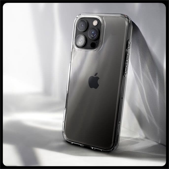 Spigen Ultra Hybrid - Case for iPhone 16 Pro (Clear) - 10