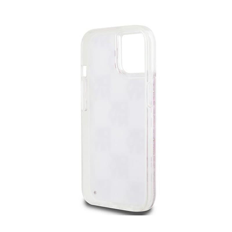 DKNY Liquid Glitter Multilogo - Case iPhone 15 / 14 / 13 (pink) - 7