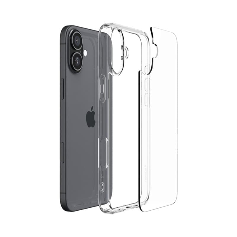 Spigen Ultra Hybrid - Case for iPhone 16 (Clear) - 6