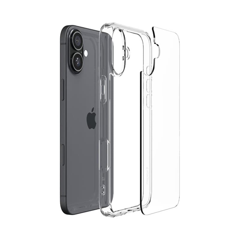 Spigen Ultra Hybrid - Case for iPhone 16 (Clear) - 7