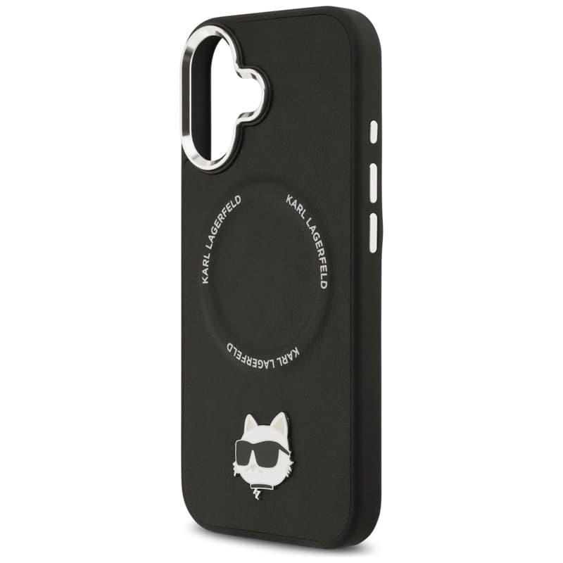Karl Lagerfeld Choupette Pin MagSafe - Case iPhone 17 (black) - 6