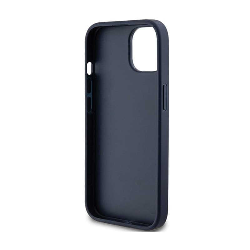 Guess 4G Triangle Metal Logo - Case for iPhone 15 Plus (blue) - 7