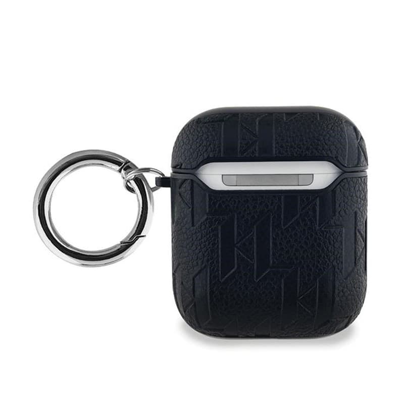 Karl Lagerfeld Monogram Choupette Head - AirPods 1/2 gen case (black) - 2