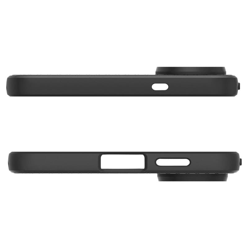 Spigen Liquid Air - Case for Samsung Galaxy S25 Edge (Matte Black) - 6