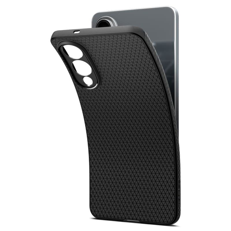 Spigen Liquid Air - Case for Samsung Galaxy S25 Edge (Matte Black) - 7