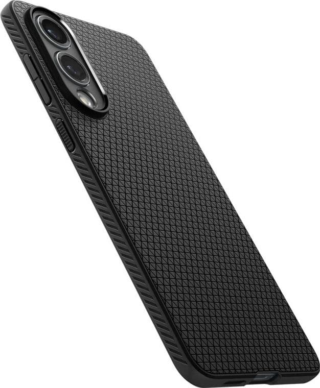 Spigen Liquid Air - Case for Samsung Galaxy S25 Edge (Matte Black) - 9
