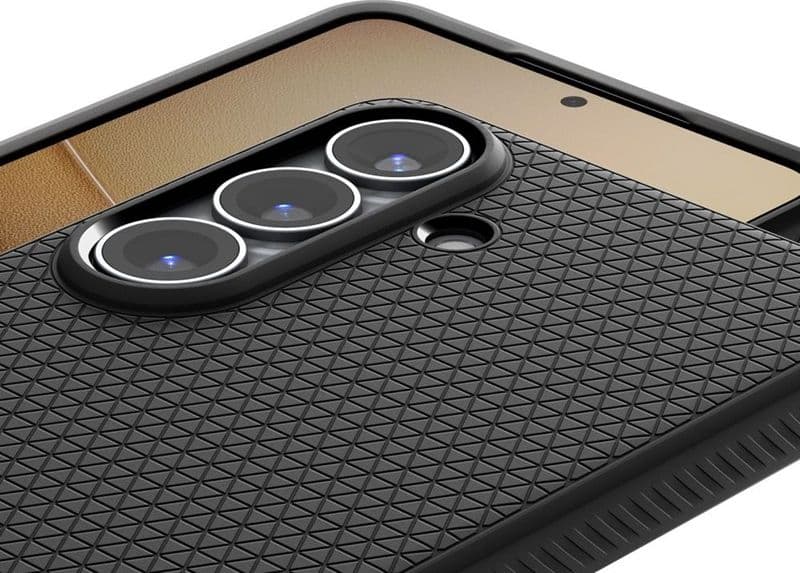 Spigen Liquid Air - Custodia per Samsung Galaxy S26 (nero opaco) - 4
