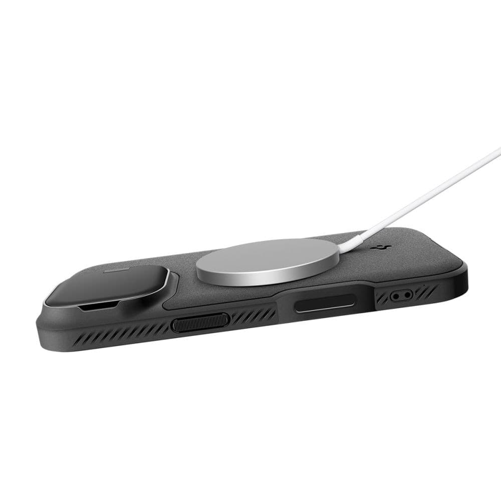 Spigen Optik Armor Mag MagSafe - Case for iPhone 17 (Black) - 7
