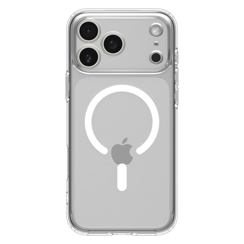 Spigen Ultra Hybrid Mag MagSafe - Case for iPhone 17 Pro Max (Clear/White) - 3