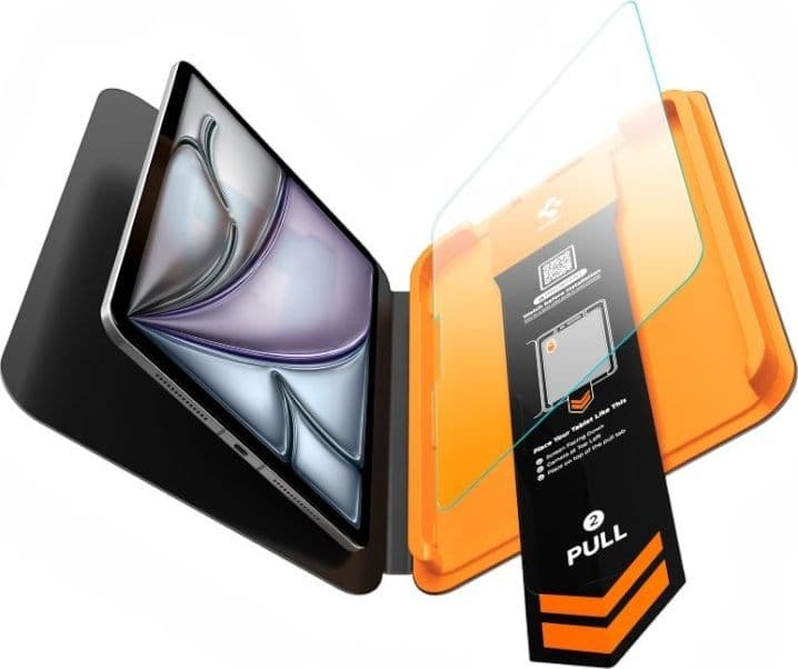 Spigen ALM Glas.tR T - Vetro temperato per Apple iPad Air 11” (2026 – 2024) (Trasparente) - 4