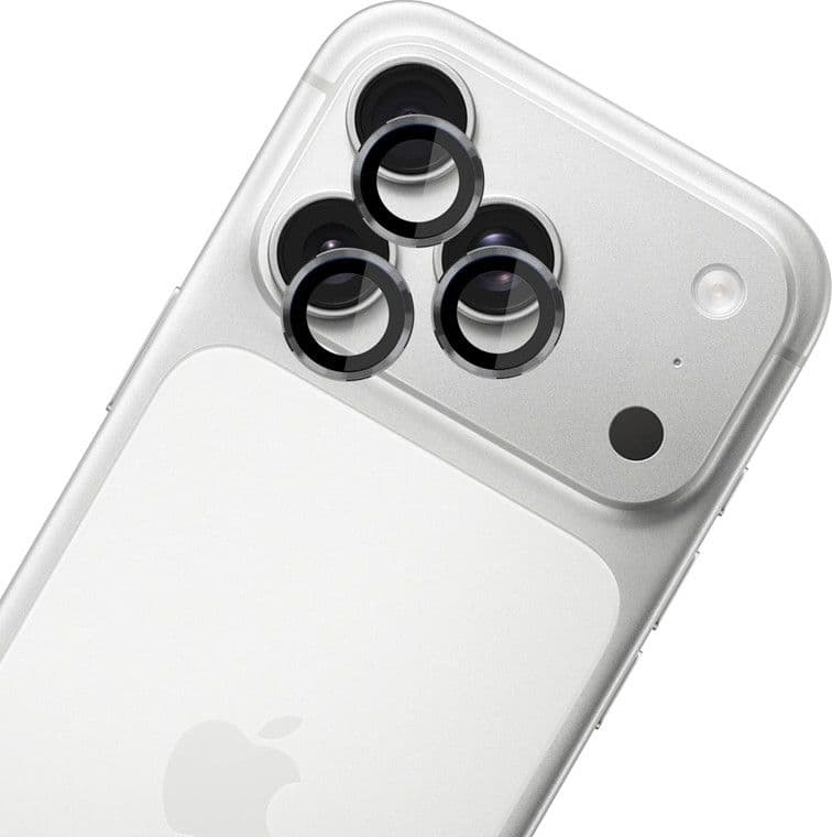 3mk Lens Protection Pro - Camera Lens Glass for iPhone 17 Pro / iPhone 17 Pro Max (Titanium Gray) - 5